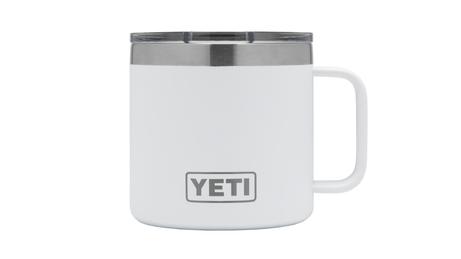 YETI Rambler - 14oz Mug - White | Rogue Fitness